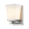 Z-Lite Darcy 1 Light Wall Sconce, Brushed Nickel & Etched Opal 1939-1S-BN - alternate 1